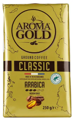 Кава мелена Aroma Gold in-Cup 250 г
